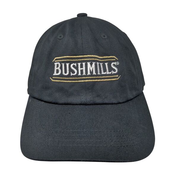 Bushmills Slideback Hat Black One Size Embroidered The Classics Yupoong - Picture 1 of 7